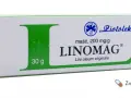 Opakowanie maści Linomag, z dużym zielonym "L". Czy wolisz linomag czerwony czy zielony?
