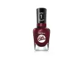 Sally Hansen Miracle Gel - lakier jak hybryda bez lampy Rossmann. Głęboki, burgundowy kolor dla efektu wow.