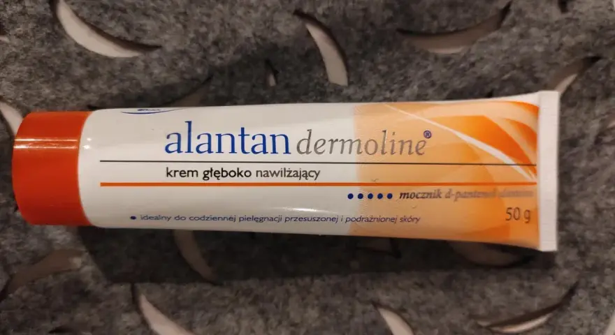Alantan dermoline – krem głęboko nawilżający z mocznikiem i d-pantenolem, idealny do suchej i podrażnionej skóry. 50g.
